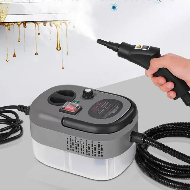 2500W Handheld Steam Cleaner for Deep Home and Car Cleaning