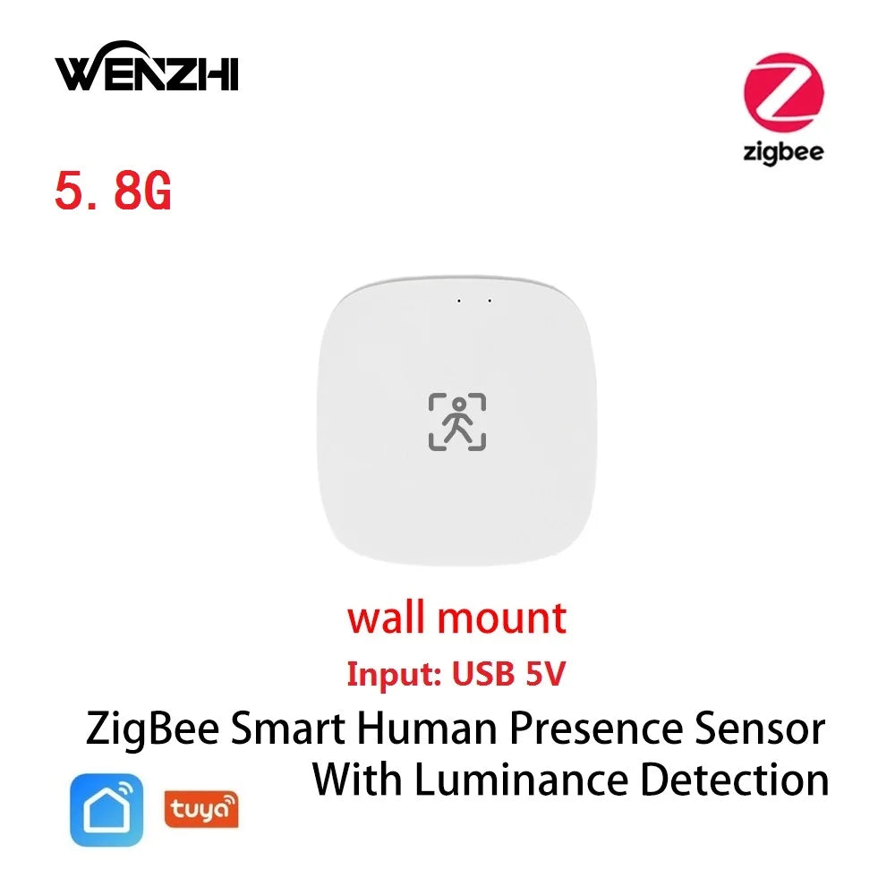 Tuya mmWave Presence Sensor - Mount and Radio Options