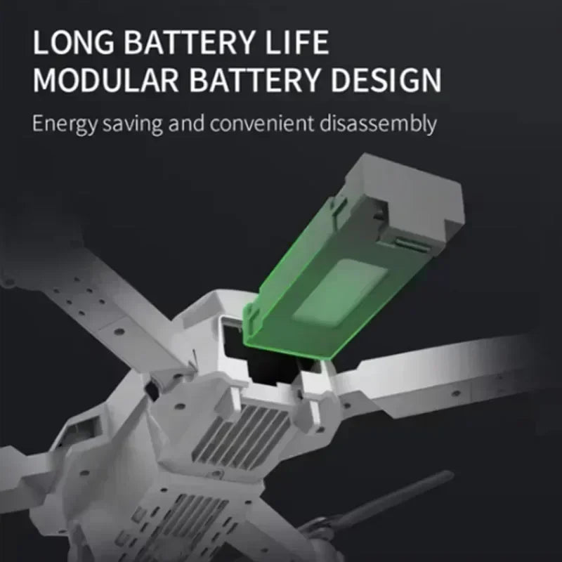 E88 Pro WiFi FPV Drone. Wide-angle HD 4K/1080P Camera, Height Hold, Foldable. Ideal RC Quadcopter Toy for Christmas Boys Gift.