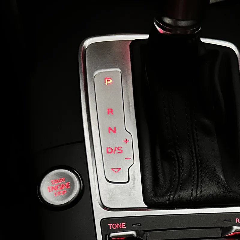 Audi A3 8V Gear Shift Panel Metal Trim Sticker