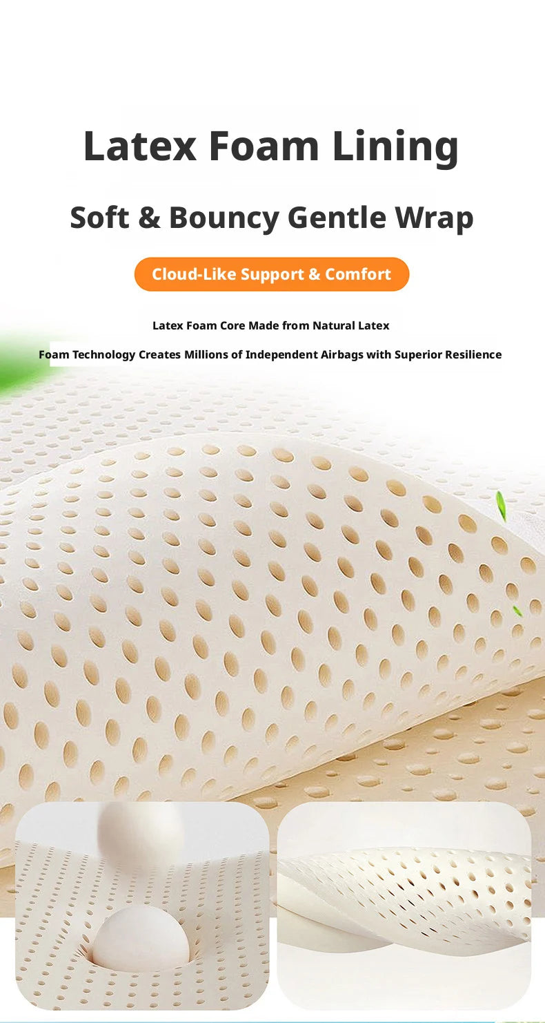 Breathable Car Seat Cushion with Latex Support
