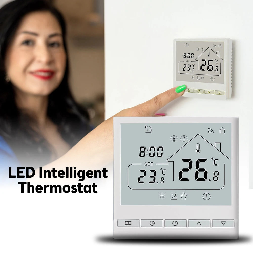 Programmable Heating Thermostat - Wi-Fi Options