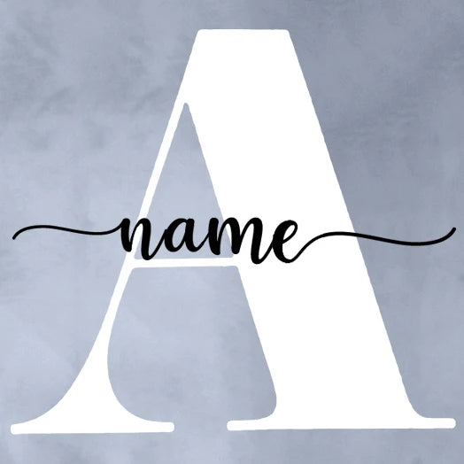 Personalisierte Initial-Baby-Bodysuit – Namensoptionen