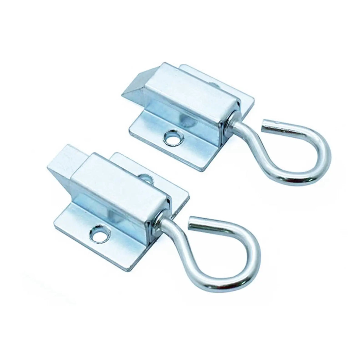 Spring-Loaded Door Bolt with Pull Ring