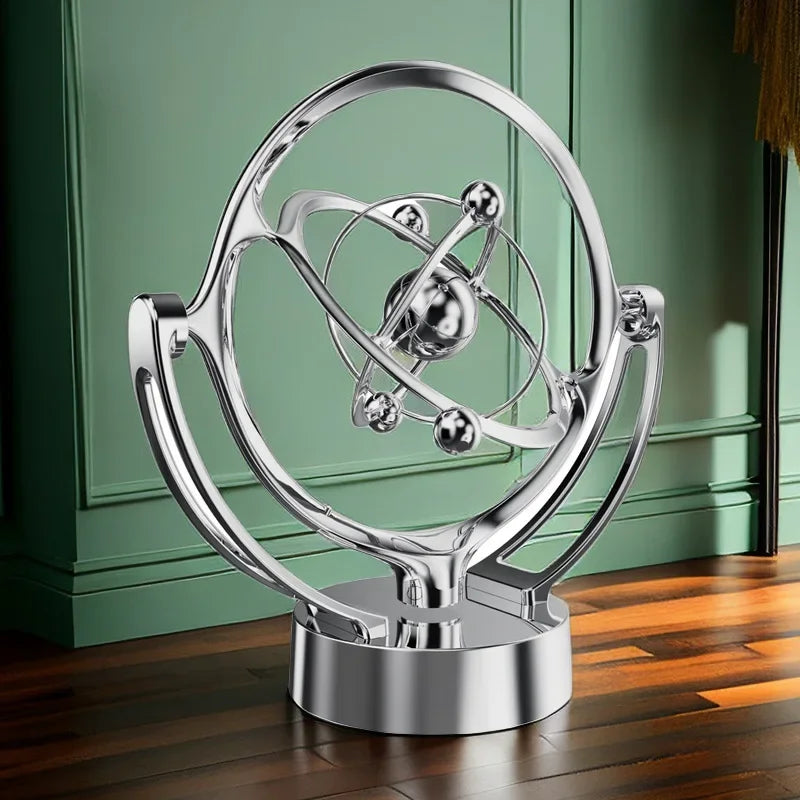 USB or Battery-Powered Kinetic Orbit Desk Ornament