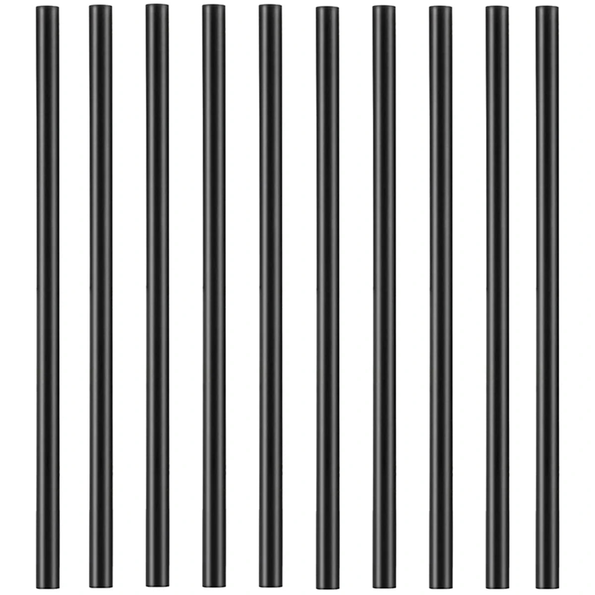 10 Pcs Colored Black Wood Pencils, 7 in 1 Rainbow Drawing Pencil. for Sketching, Doodling, Coloring, Painting 