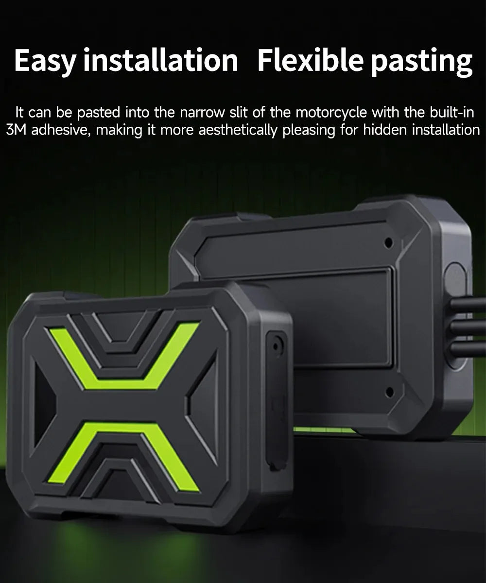 Dual 1080P Motorcycle Dash Cam Waterproof WiFi Front Rear Recorder