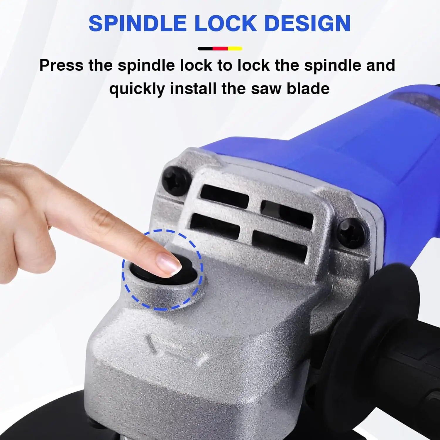 DayPlus 2000W Electric Angle Grinder 115mm