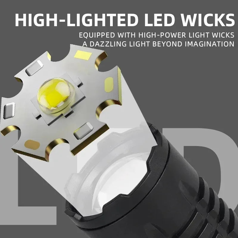 Faro LED ricaricabile in opzioni multipack