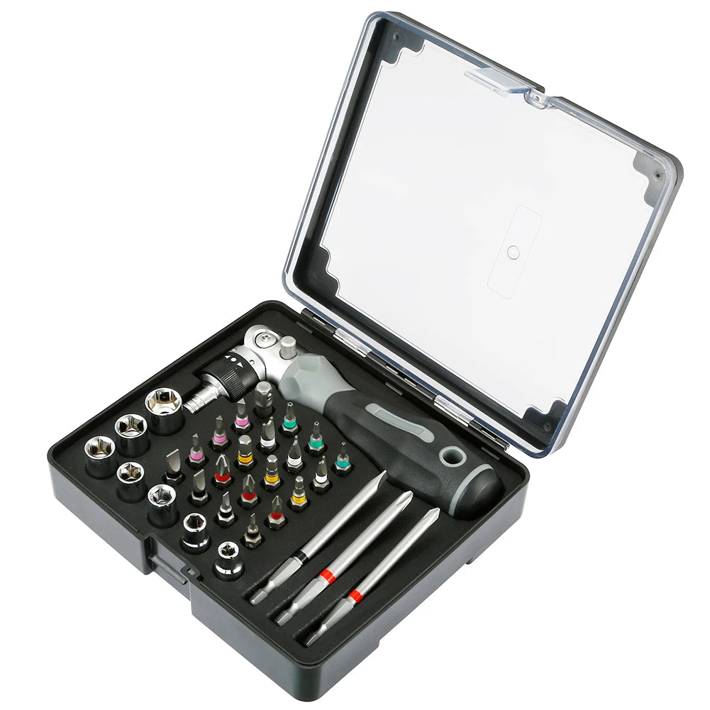 Magnetic Ratchet Screwdriver Kit - Set Options