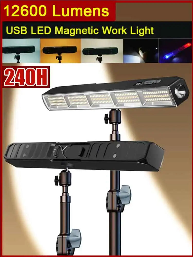 Rechargeable Magnetic LED Work Bar