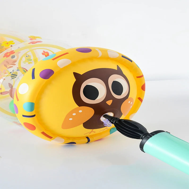 Inflatable Baby Crawling Roller Toy Rattles Games for Babies Development 6 12 Months Baby Crawling toy Fitness Educational Toys 