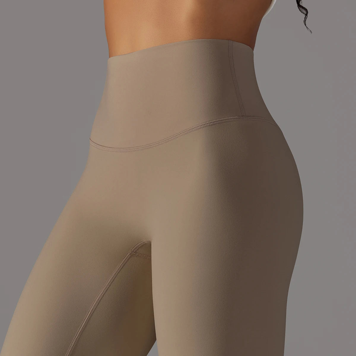 Damens High-Waist Stretch-Leggings