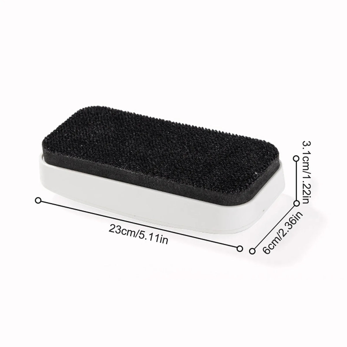 Magnetic Whiteboard Eraser, White