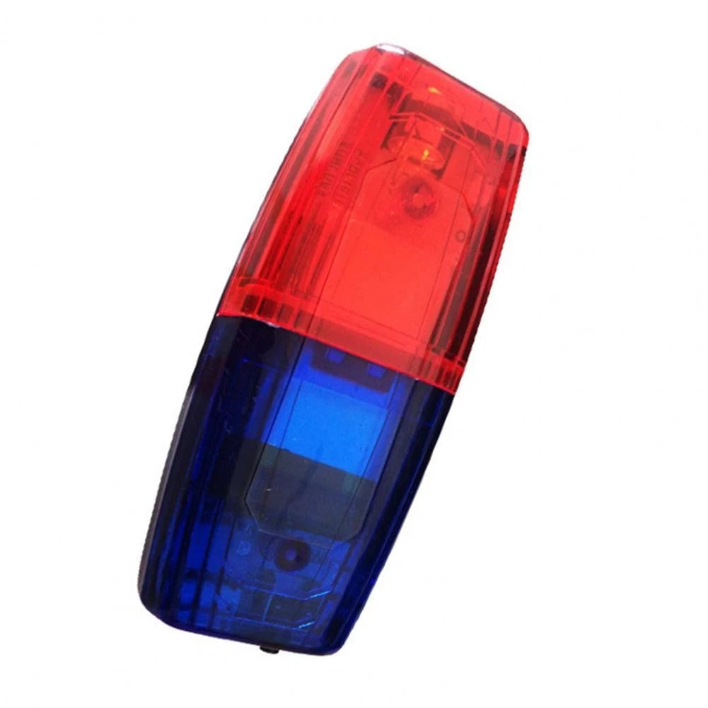 LED Red Blue Caution Emergency Police Light Flashing Shoulder Lamp USB Rechargeable Shoulder Warning Safety Torch Bike Tail Lamp 