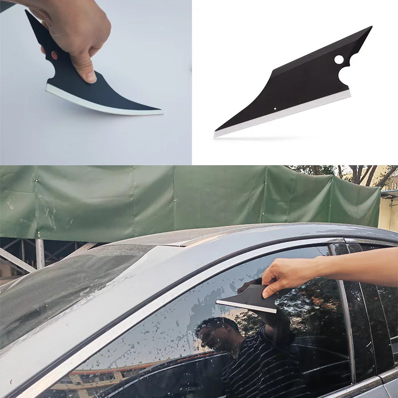 Car Film Wrapping Tool Kit Window Tinting Tools Vinyl Wrap Felt Squeegee Wrap Stick Vinyl Cutter Utility Knife Plastic Scraper