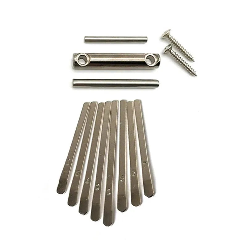 8-Key Kalimba Bridge, Saddle and Key Set
