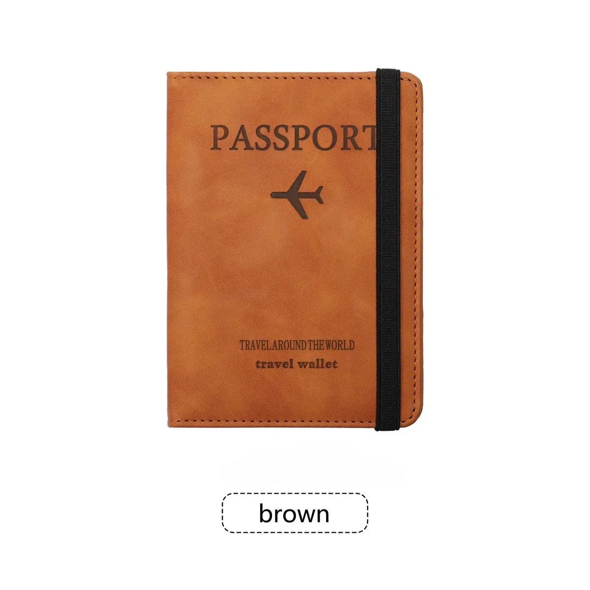 Travel Passport Holder with Card Slots