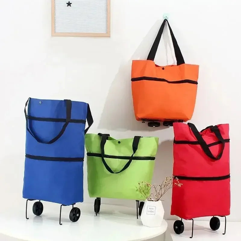 Foldable Shopping Trolley Bag