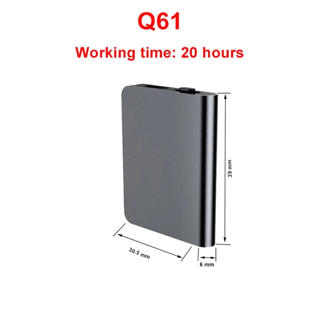 8/16/32GB Activated Mini Digitális Hangrögzítő Espia Kis Hangrögzítő Mikro Hang Dictaphone Titkos Hangrögzítő MP3 Lejátszó