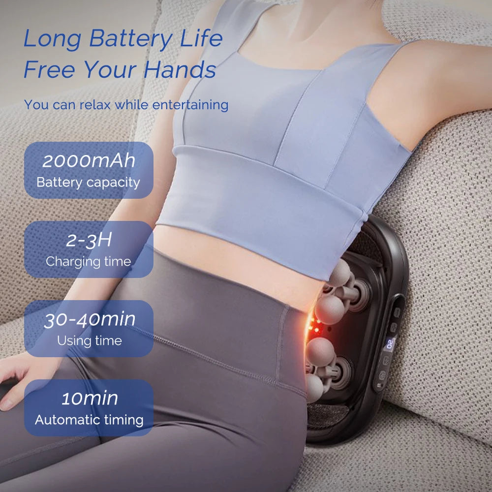 16-Head Fascia Gun High-Frequency Vibration Body Massage Gun Waist and Back  Massager Neck Shoulder Massager Muscle masajeador 