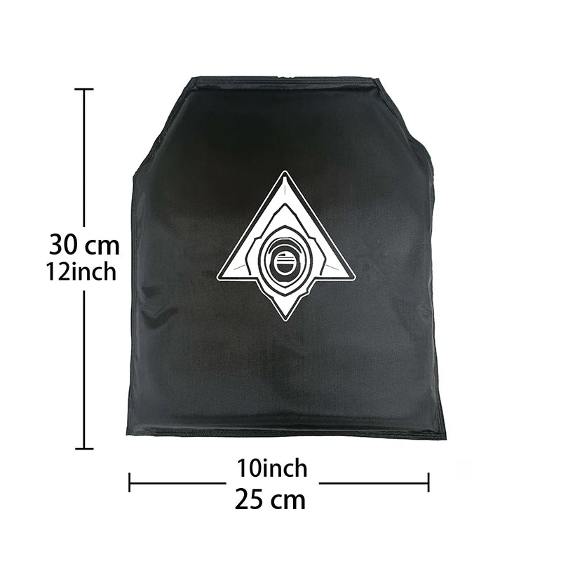 10x12 Level IIIA Soft Ballistic Panel UHMWPE 9mm & .44 Protection