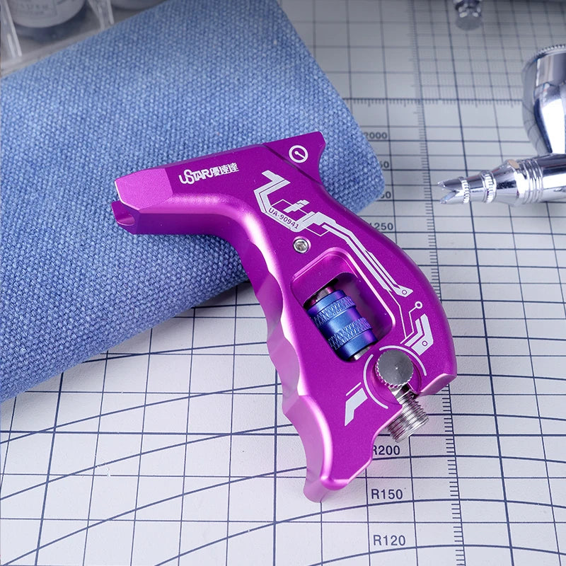  Kovový úchyt pro aerosólový spray s rychlopuštěním vzduchu