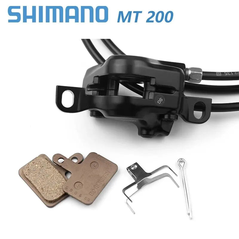 Shimano MTB Hydraulic Disc Brake MT200 BR BL Mountain Bike Hydraulic Brake 160mm Rotors Bicycle Caliper Cycling Parts 