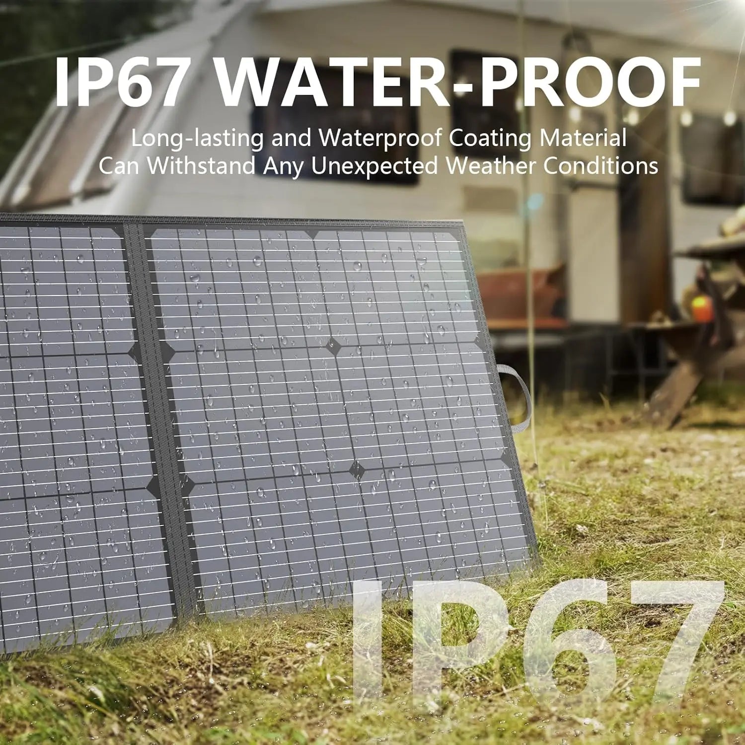 110W Portable Foldable Solar Panel 20V Waterproof