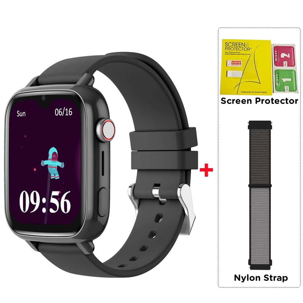 4G Kids GPS Smart Watch with Video Call, SOS, Camera, WiFi and App Download