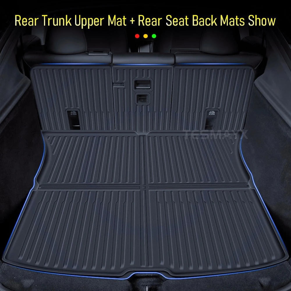 Tesla Model Y Juniper 2025-Now TPE Floor Mats and Cargo Liner