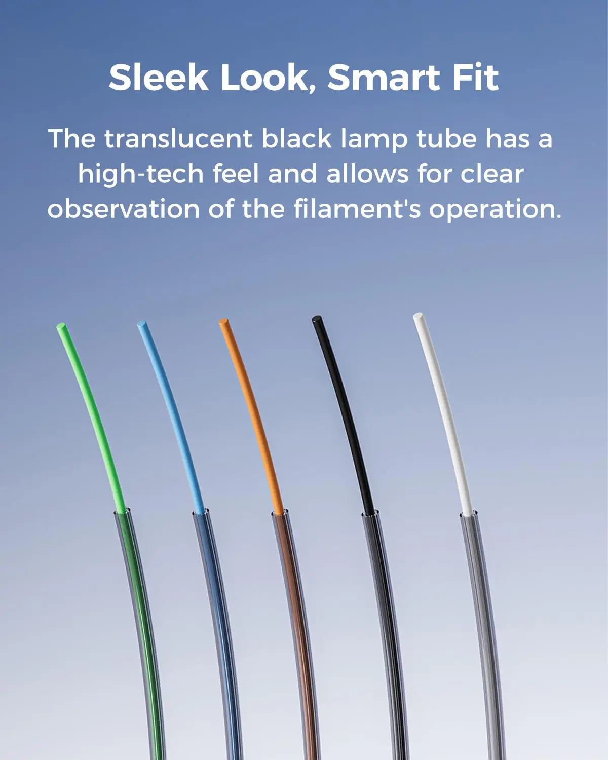 Upgraded Low-Resistance Star Shaped Materials PTFE Tube4mm OD Teflonto Ultra-Smooth Flow DIY 3D PrinterFor BambuLab AMS Creality
