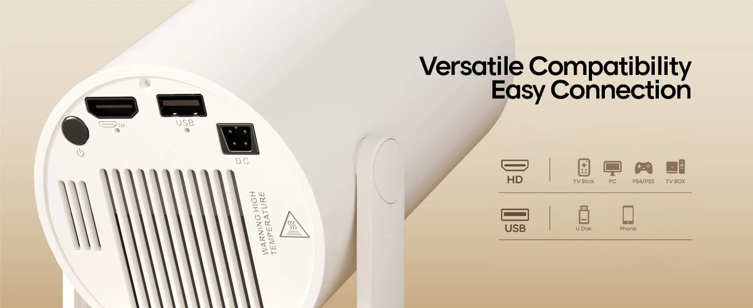 Magcubic Projector 4K Android 11 HY300 Pro Wifi6 290ANSI Allwinner H713 BT5.0 1080P 1280*720P Cinema Outdoor Portable Projetors 