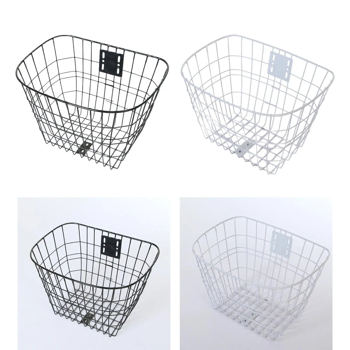 Panier avant de vélo en fer, 34 × 26 × 23 cm