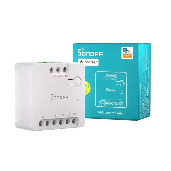 Releu cu contact uscat MINI-D Matter Wi-Fi