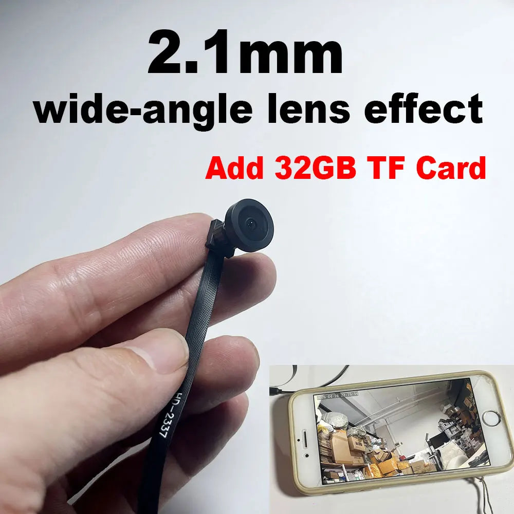 Caméra PCB Tuya Mini wifi Grand angle 2,1 mm 3MP intérieur Onvif audio intégré, emplacement carte TF, IPC, sécurité intelligente TUYA APP Cam