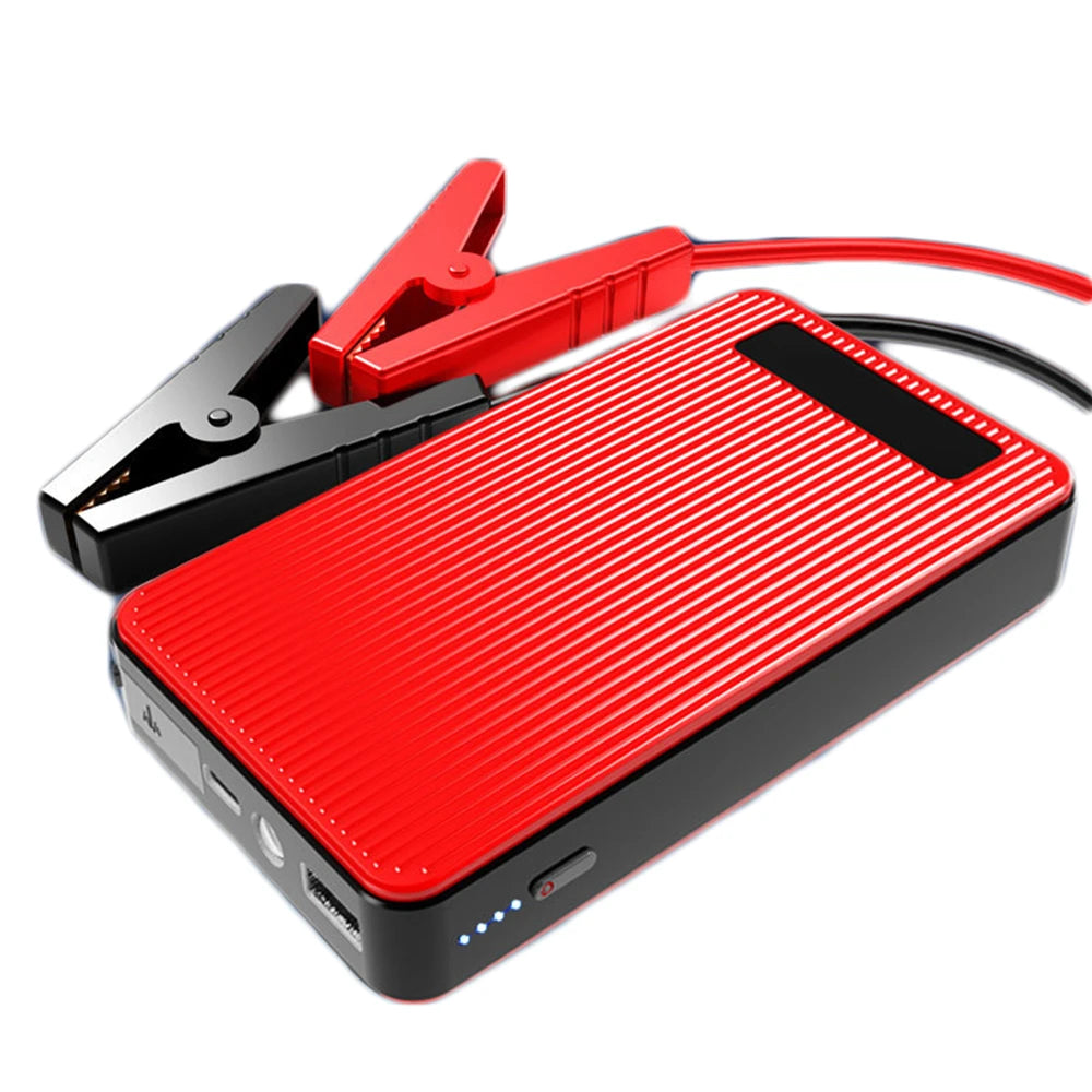 GKFLY Portable Car Jump Starter 18000mAh Power Bank Car Booster Charger 12V Starting Device Petrol Diesel Car Emergency Booster