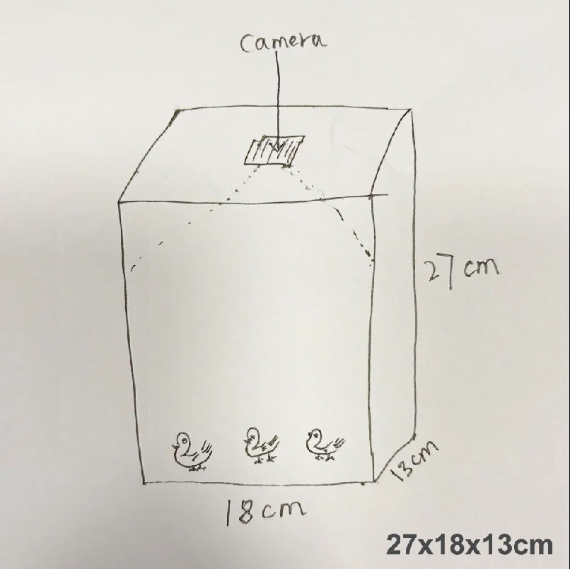 Kamera do budki lęgowej z 5MP 2MP 1080P HD Kamera Bezprzewodowa WiFi i Powiadomienia w Aplikacji Inteligentna budka lęgowa z robieniem zdjęć i nagrywaniem wideo P2P Camhipro