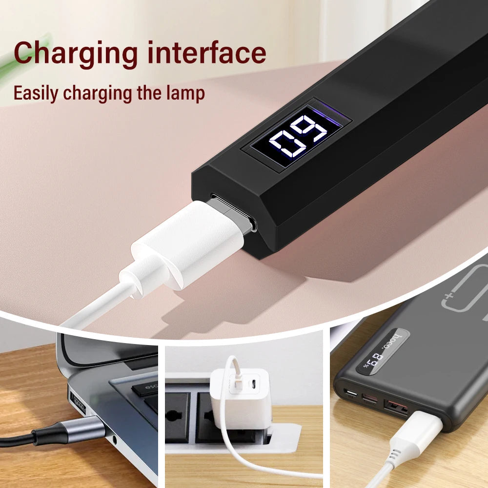 YIKOOLIN Portable Nail Dryer Machine USB Mini Nail Dryer Lamp UV LED Nail Light for Curing All Nail Gel Nail Lamp Home Salon Too 