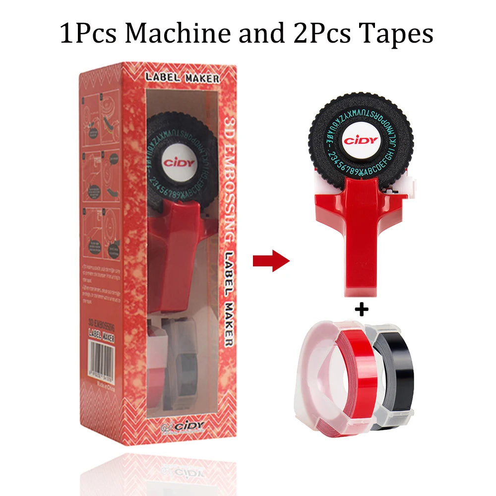 Manual Nine-Millimetre Embossing Label Maker