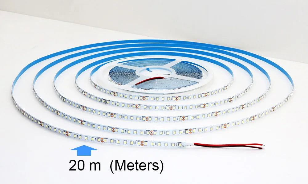 Flexible White LED Strip - 12V / 24V Options
