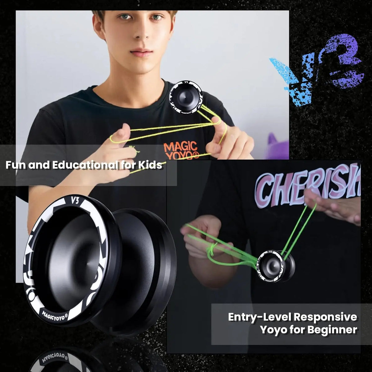 Responsive Aluminium Yo-Yo with Upgrade Option