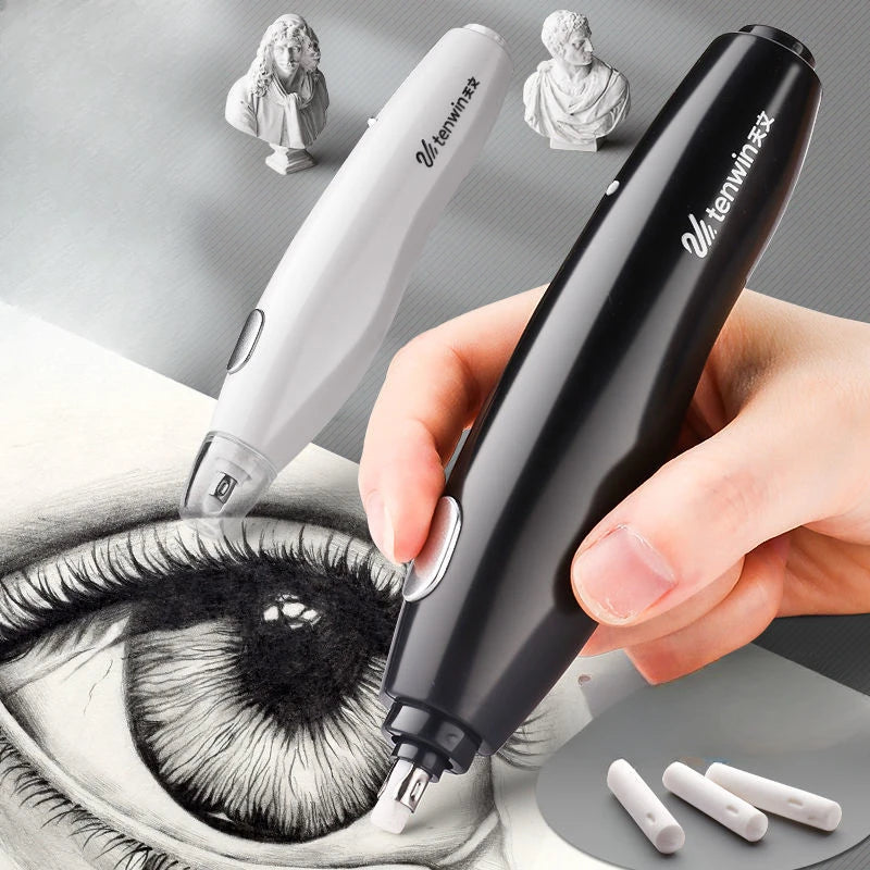 USB-Rechargeable Electric Eraser for Drawing