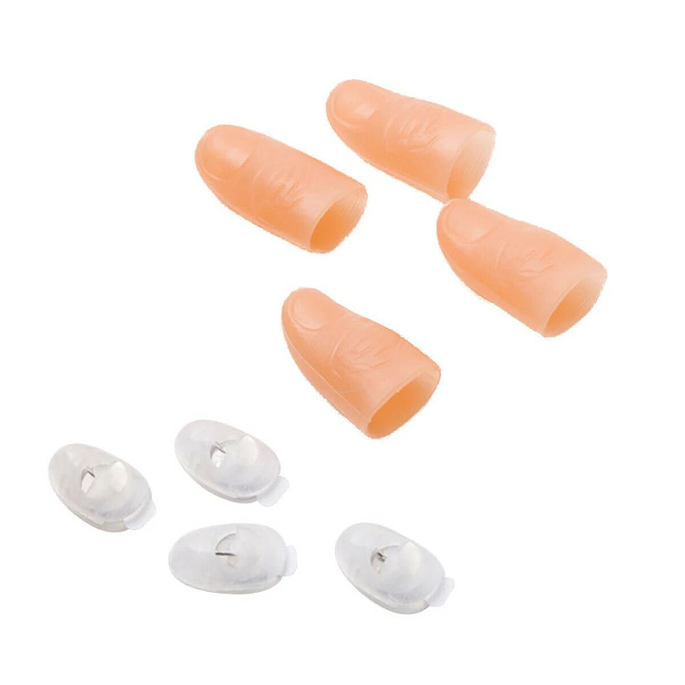  LED-fingerlys-magi- rekvisitter – 2, 4 eller 6 deler
