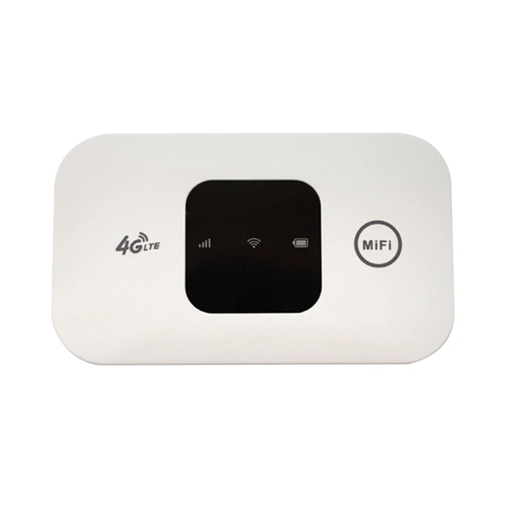 Travel WiFi Hotspot with SIM Slot 4G Mobile 300Mbps LED Display Supports 10 Devices