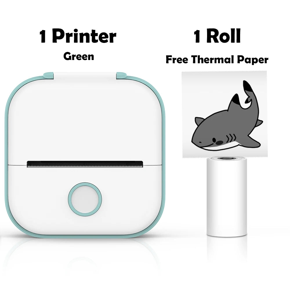 Mini drukarka termiczna Bluetooth Phomemo T02, 53 mm