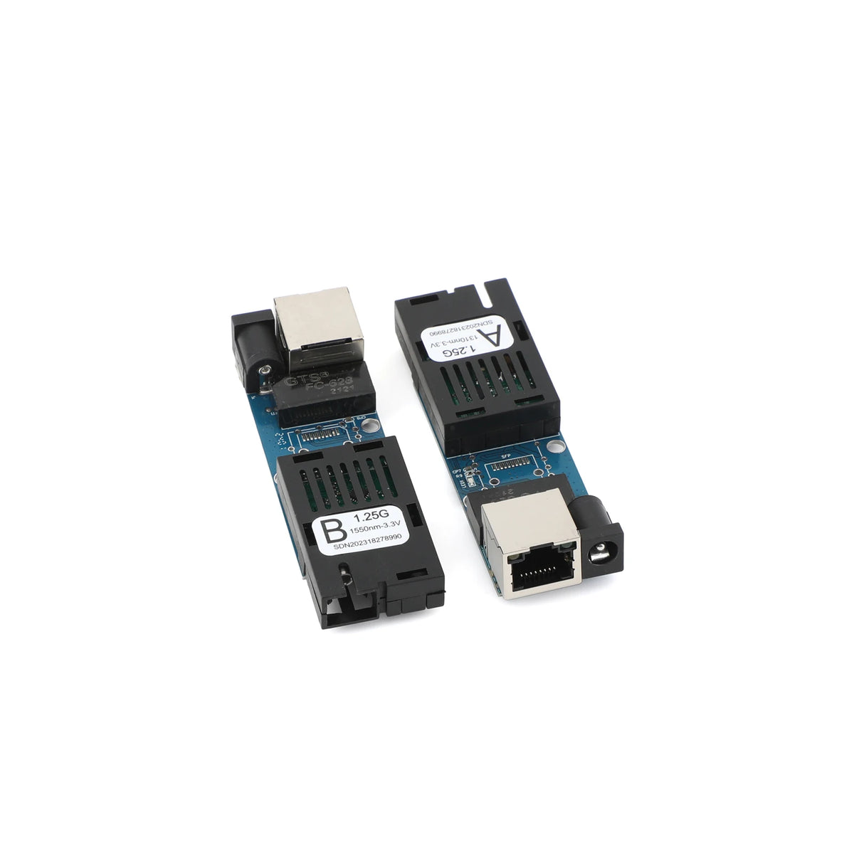 Gigabit Ethernet -fiiber media -muuntajat
