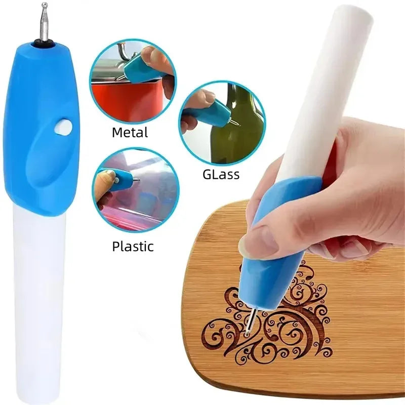 Mini Electric Engraving Pen for Crafts and DIY
