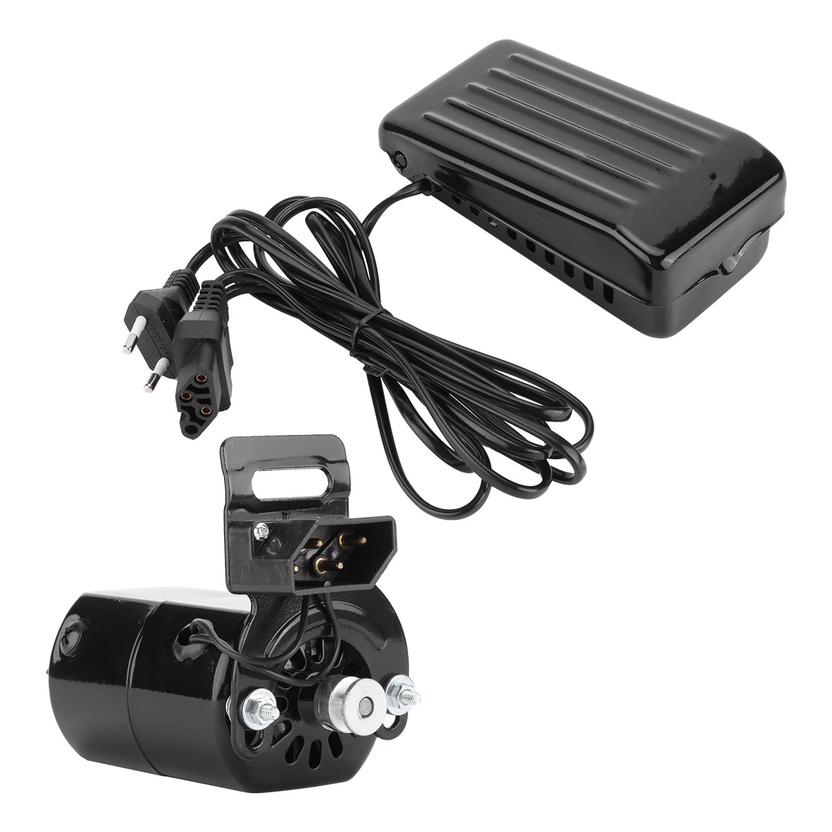 Silnik do domowej maszyny do szycia Silnik do szycia Maszyna do szycia Zestaw z pedałem kontrolnym Pasek 180W wtyczka EU 220V