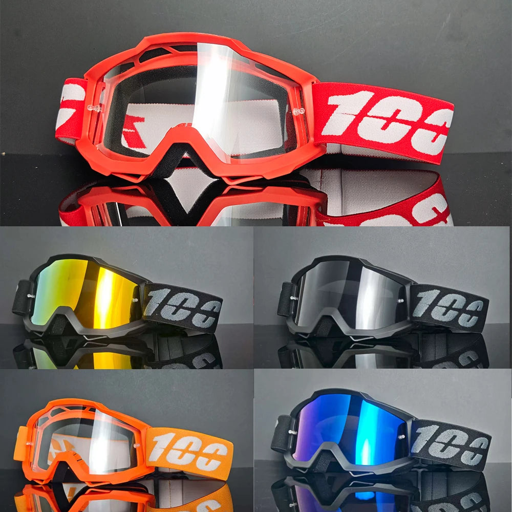 Motorcycle Goggles Dustproof Racing Glasses for Men & Women